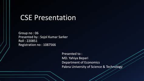 cse ppt|cse slides.